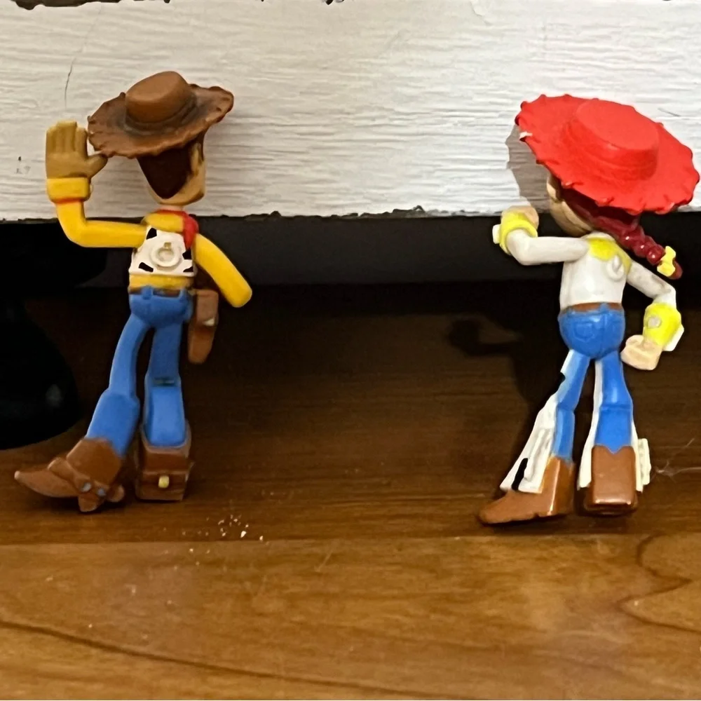 Pixar Toy Story PVC Figures Woody‎ & Jessie 3